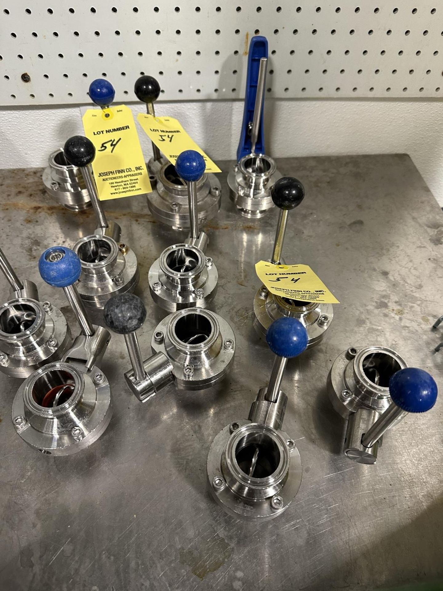 (11) Asst. Butterfly Valves | Rig Fee $20