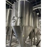 2016 ABE 60 BBL Jacketed Fermenter (FV 7), Approx. 15' H x 7' 6' OD | Rig Fee $2450
