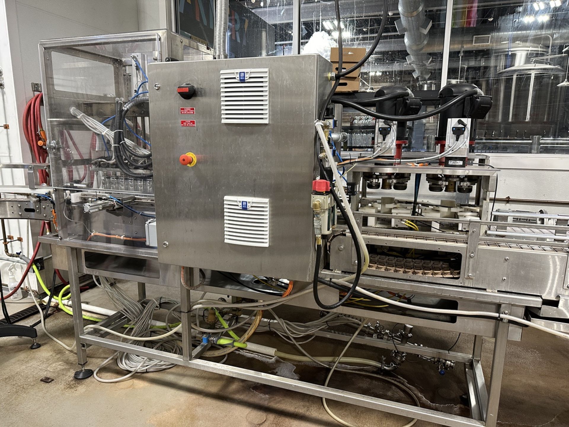 2018 Cask X2-100 10-Head Filler with 2-Head Seamer Can Filling System s/n X2017-026- | Rig Fee $1200 - Image 8 of 11