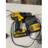 Dewalt 20V Cordless Drill with Battery and Charger | Rig Fee $25