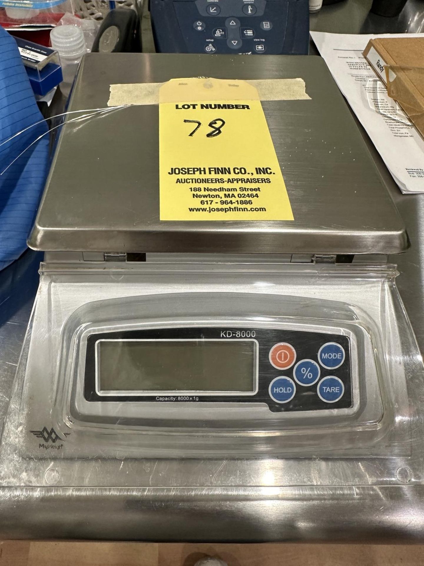 MyWeigh KD 8000 Gram Scale | Rig Fee $20