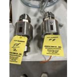 (2) IFM SM9001 Flow Meters