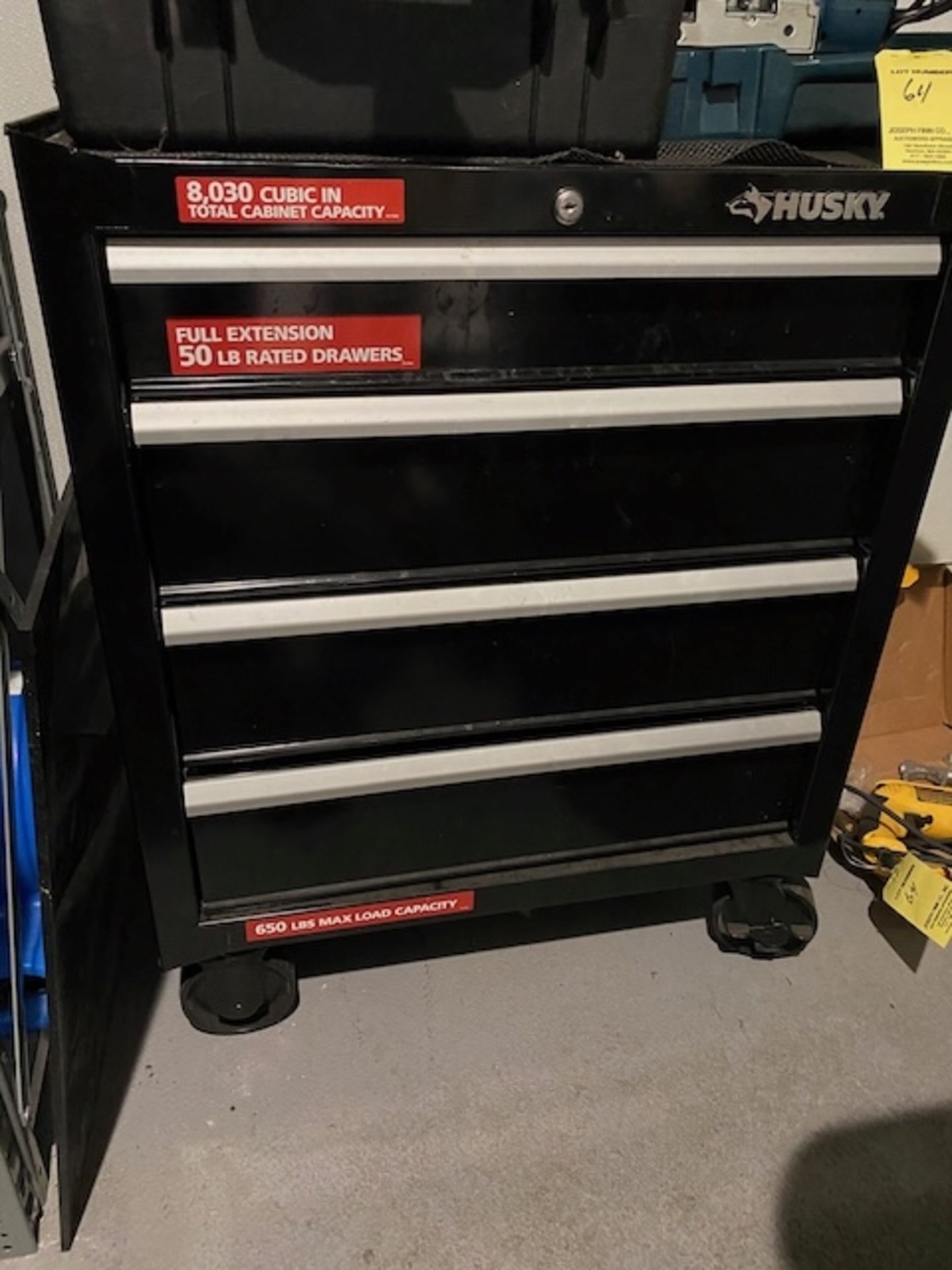 Husky 4-Drawer tool Chest | Rig Fee $20