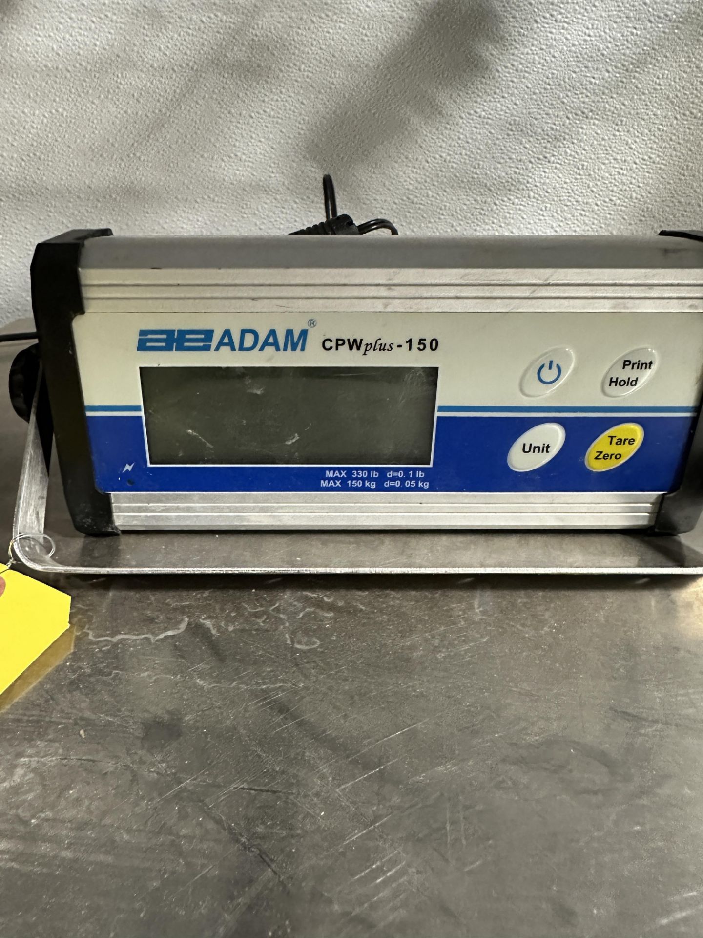 Adam Equipment Cpw Plus Scale 330 Lb. Capacity, 0.1 Lb. Resolution | Rig Fee $75 - Image 2 of 2