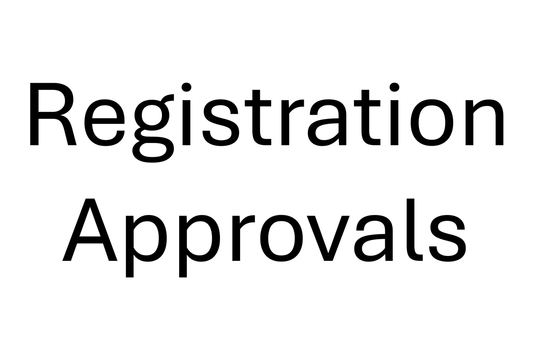 Auction Registration Approvals - Approval process will take place when the sale opens for bidding