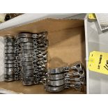 Approx. 30 Asst. SS Tri Clamps | Rig Fee $20
