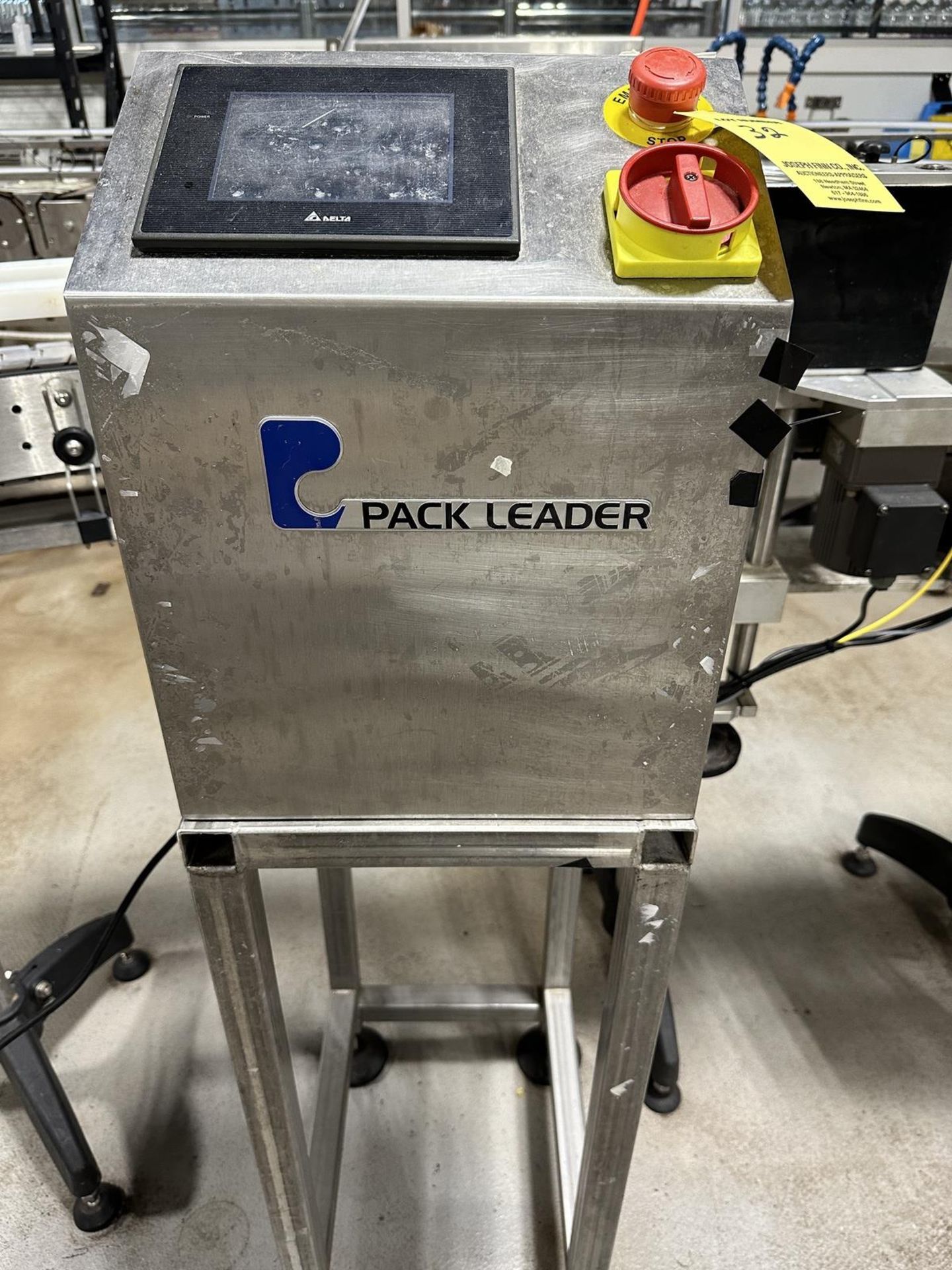2017 Pack Leader Model PL-11 Wrap Around Labeller s/n 001102PL1100010608, Conveyor System, Invertech - Image 2 of 7