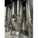 2016 ABE 30 BBL Jacketed Fermenter (FV 10), Approx. 13' H x 5' 5' OD | Rig Fee $1750