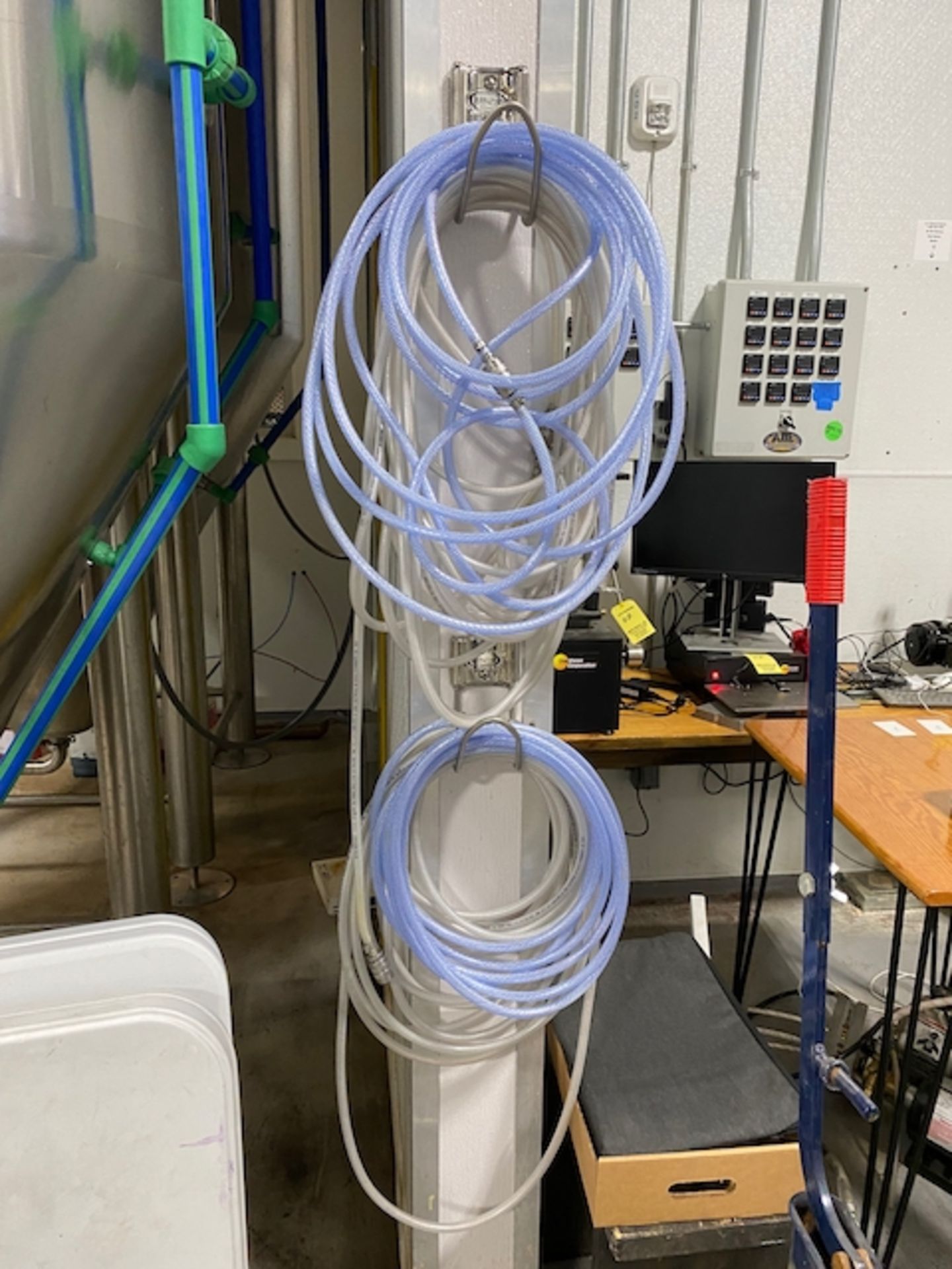 Assorted Braided Gas Tubing with Quick Disconnect Hardware | Rig Fee $15