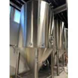 2016 ABE 90 BBL Jacketed Fermenter (FV 1), Approx. 16' H x 8' OD | Rig Fee $2600