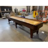 Brunswick 12' Shuffleboard Table with Cover | Rig Fee $500