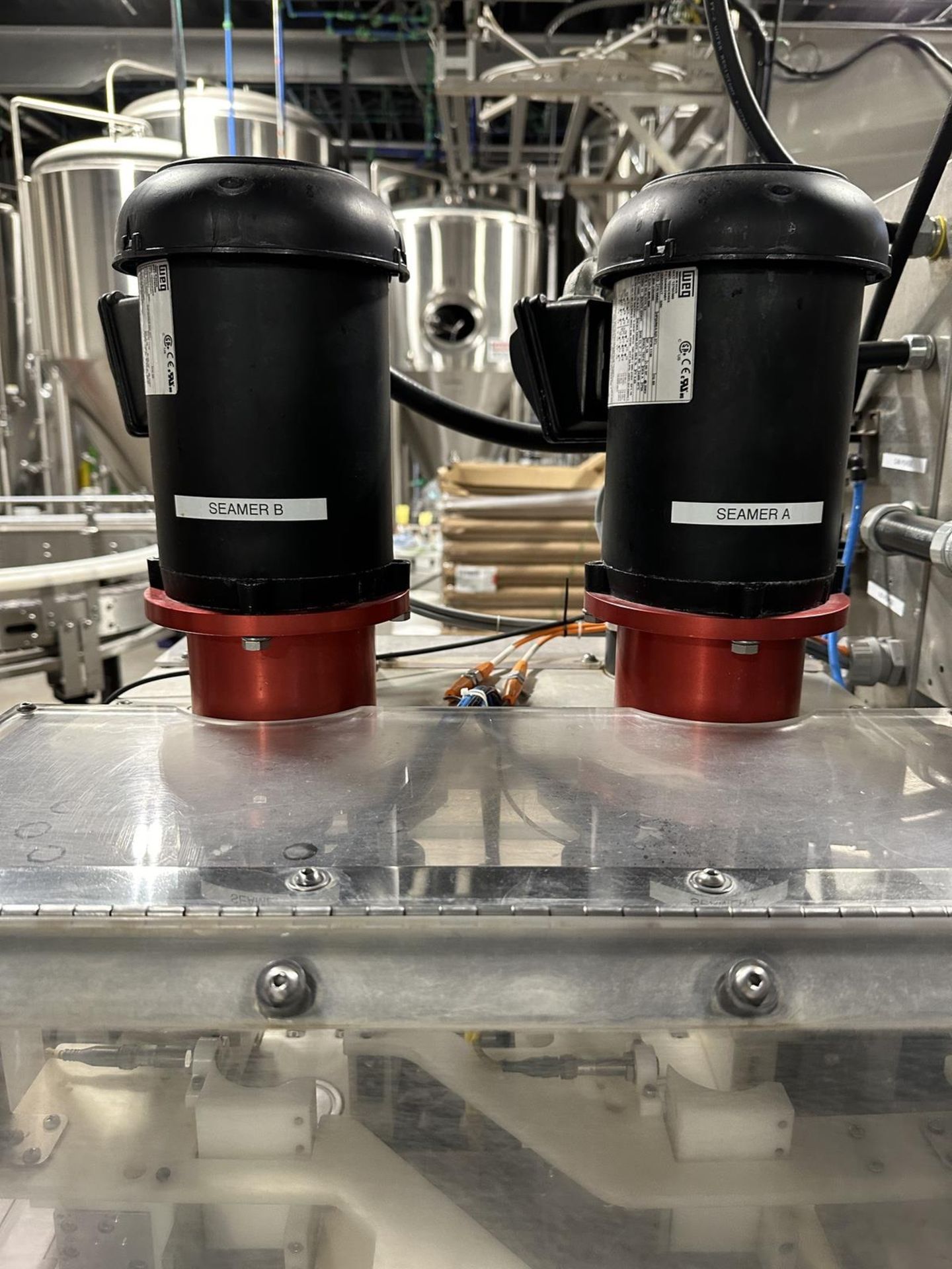 2018 Cask X2-100 10-Head Filler with 2-Head Seamer Can Filling System s/n X2017-026- | Rig Fee $1200 - Image 4 of 11