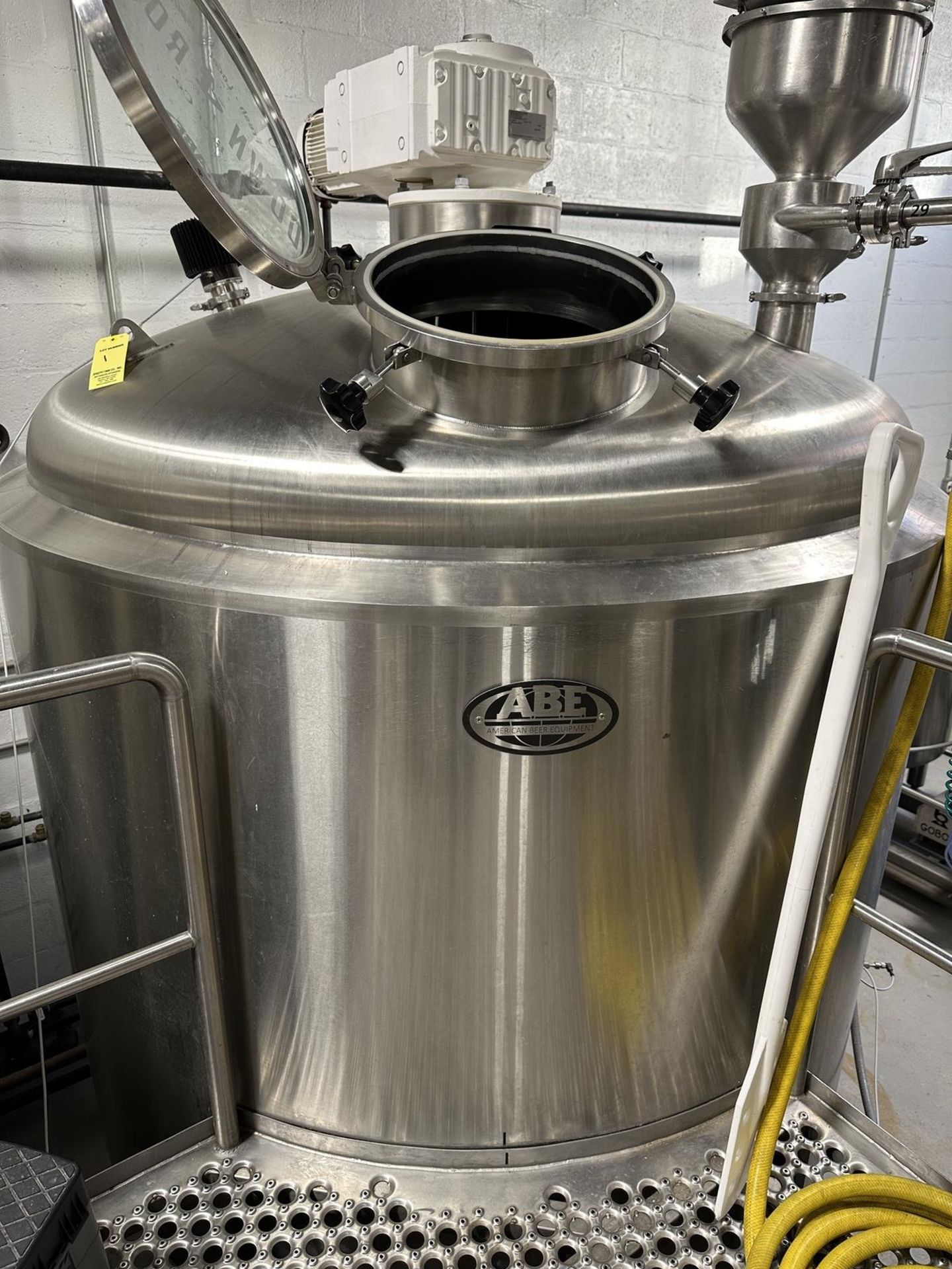2016 ABE 30 BBL 4-Vessel Brewhouse - Brew Kettle, Mash Tun, Lauter Tun &amp; Whirlp | Rig Fee $12500 - Image 5 of 11