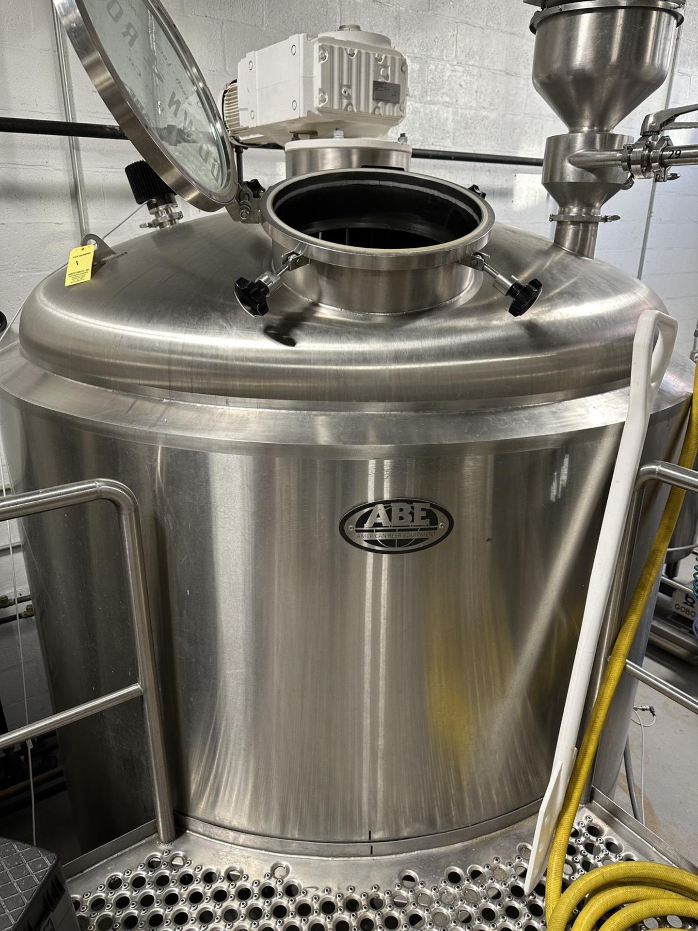 2016 ABE 30 BBL 4-Vessel Brewhouse - Brew Kettle, Mash Tun, Lauter Tun & Whirlpool Including Control - Bild 5 aus 11