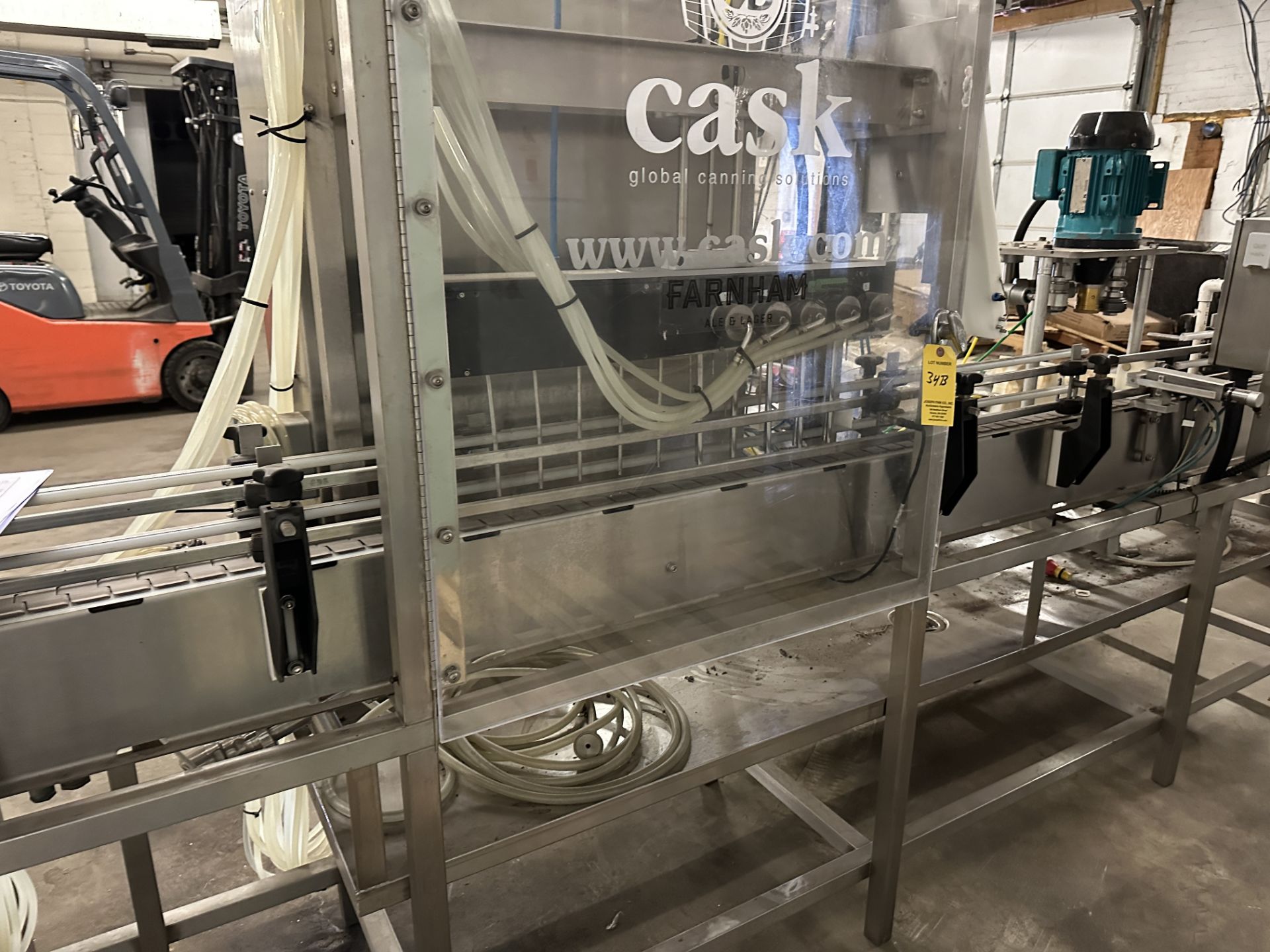 Cask ACS 5-Head Can Filler &amp; Seamer, S/N ACS211-044-15 | Rig Fee $750 - Image 2 of 7