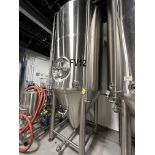 2016 ABE 30 BBL Jacketed Fermenter (FV 12), Approx. 13' H x 5' 5' OD | Rig Fee $1750