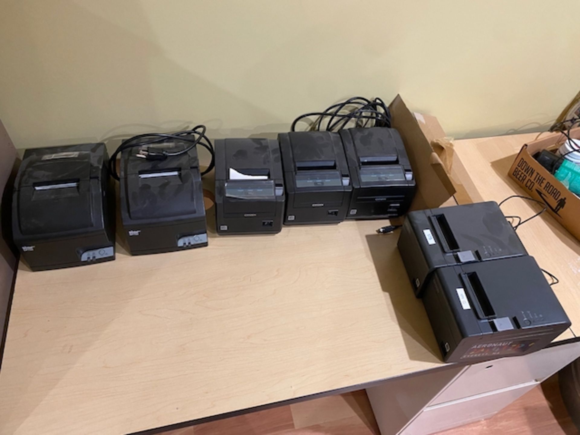 (7) Receipt Printers - (2) Star Sp700; (3) Citizen Ct-S601; (2) Epson M267E, with B | Rig Fee $20