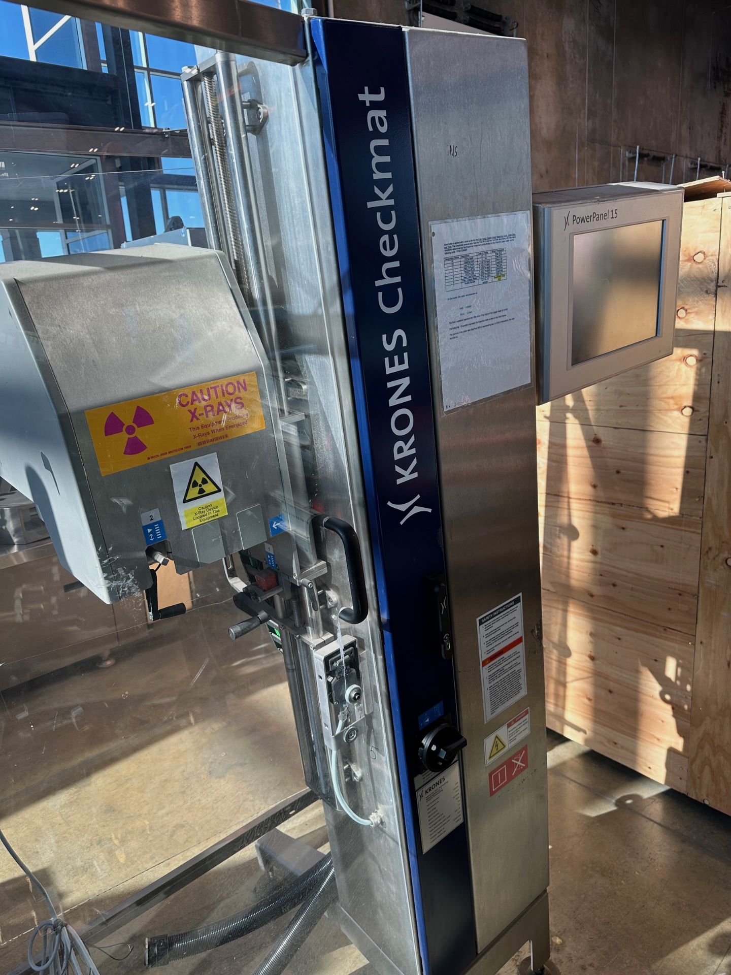 Krones Checkmat 731 FM-X+L Fill Level, Cap and Label Inspection System ...