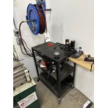 Coxreels Model SHL-N-350 Hose Reel with Air Hose, Utility Cart and Contents | Rig Fee $50