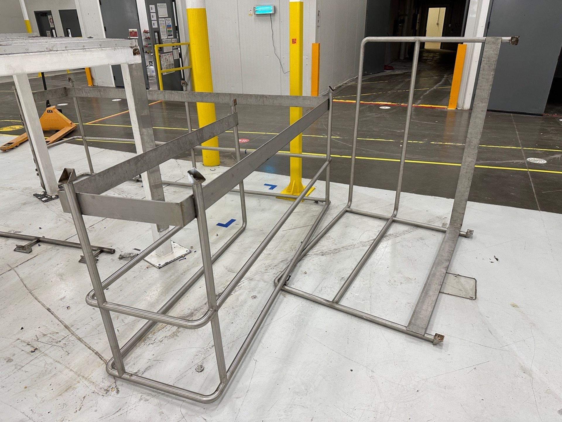 Lot of Steel Grated Platform with Railing (Approx. 10' x 8' Footprint and 63" From | Rig Fee $350 - Image 2 of 2