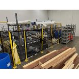 Safety Cage with Contents - (8) 4' Wide Sections, (1) 2' Wide - 68" Tall - (1) Shel | Rig Fee $200