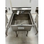 Advance Tabco Stainless Steel Utility Sink (Approx. 30" x 29") | Rig Fee $20