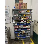 Lot of Shelving Unit and Contents (Approx. 3' x 1' x 75" O.H.) | Rig Fee $125