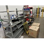 Lot of (5) 4' x 2' x 74" O.H. Heavy Duty Metal Shelving Units (No Contents) | Rig Fee $125