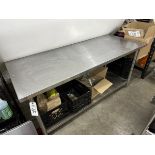 Stainless Steel Table (Approx. 30" x 6') | Rig Fee $75