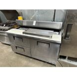 True Refrigeration Stainless Steel Refrigerated Prep Station | Rig Fee $100