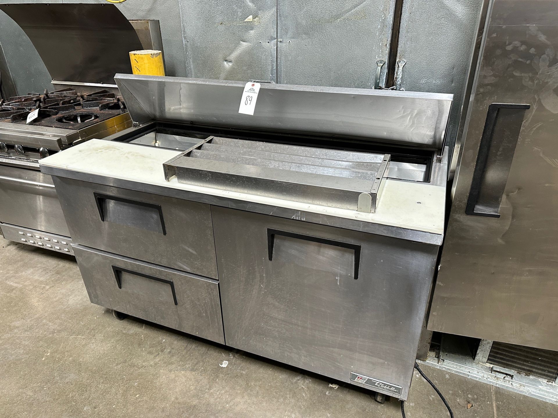 True Refrigeration Stainless Steel Refrigerated Prep Station | Rig Fee $100