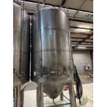 100 BBL Stainless Steel Fermentation Tank - Cone Bottom, Glycol Jacketed, Manway, Z | Rig Fee $1850