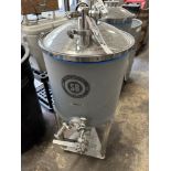 Spike Brewing Approx. 1 BBL Stainless Steel Homebrew Fermenter - Cone Bottom, Zwick | Rig Fee $75