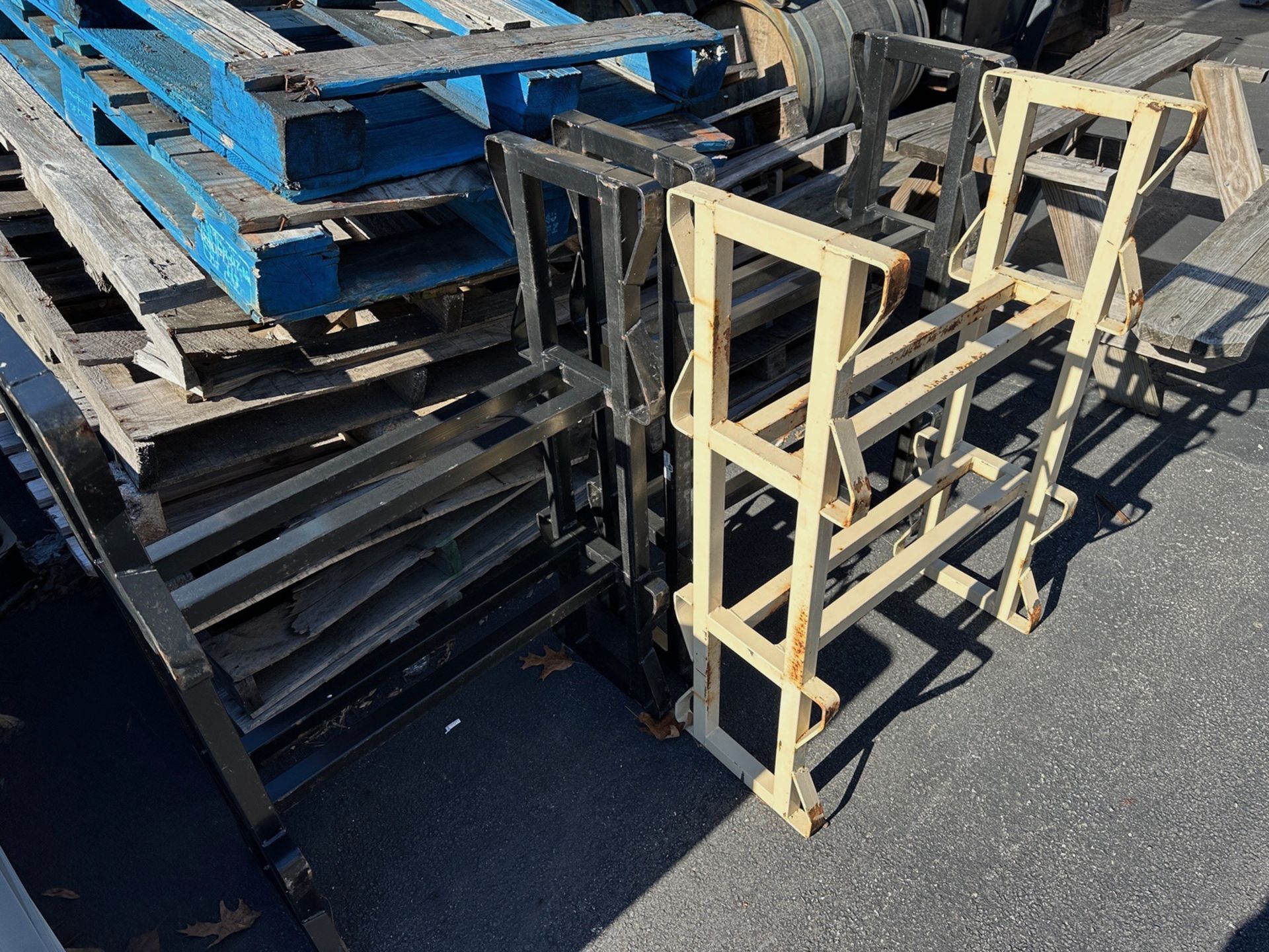 Lot of (12) Barrel Racks | Rig Fee $50 - Image 2 of 2