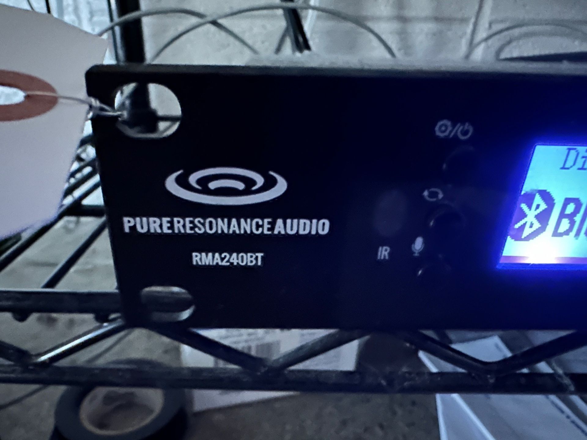 Pureresonance Audio Model RMA240BT Mixer/Amplifier with Bluetooth and (3) Pendant S | Rig Fee $35 - Image 2 of 5