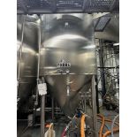 70 BBL Stainless Steel Fermentation Tank (F2) - Cone Bottom, Glycol Jacketed, Top M | Rig Fee $1400