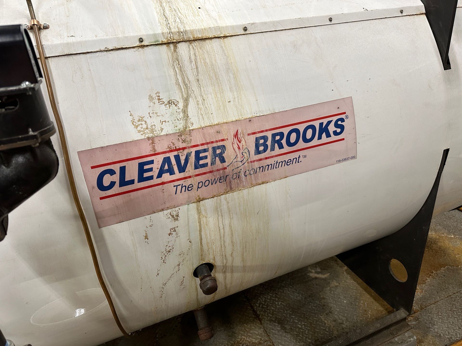 Cleaver Books Clear Fire Natural Gas Model CFH 700-50-15ST Low Pressure Steam Boile | Rig Fee $2400 - Image 3 of 6