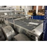 UniPak Intralox Conveyor Over Stainless Steel Frame Accumulation Table (Approx. 5'6 | Rig Fee $800
