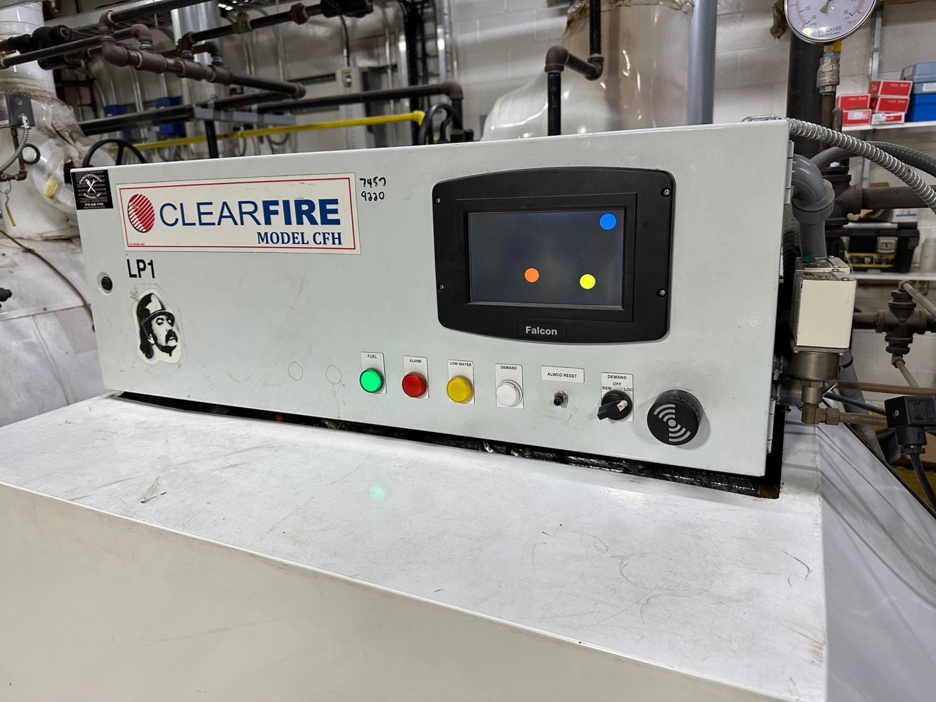 Cleaver Books Clear Fire Natural Gas Model CFH 700-50-15ST Low Pressure Steam Boile | Rig Fee $2400 - Image 2 of 6