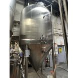 70 BBL Stainless Steel Fermentation Tank (F1) - Cone Bottom, Glycol Jacketed, Top M | Rig Fee $1400