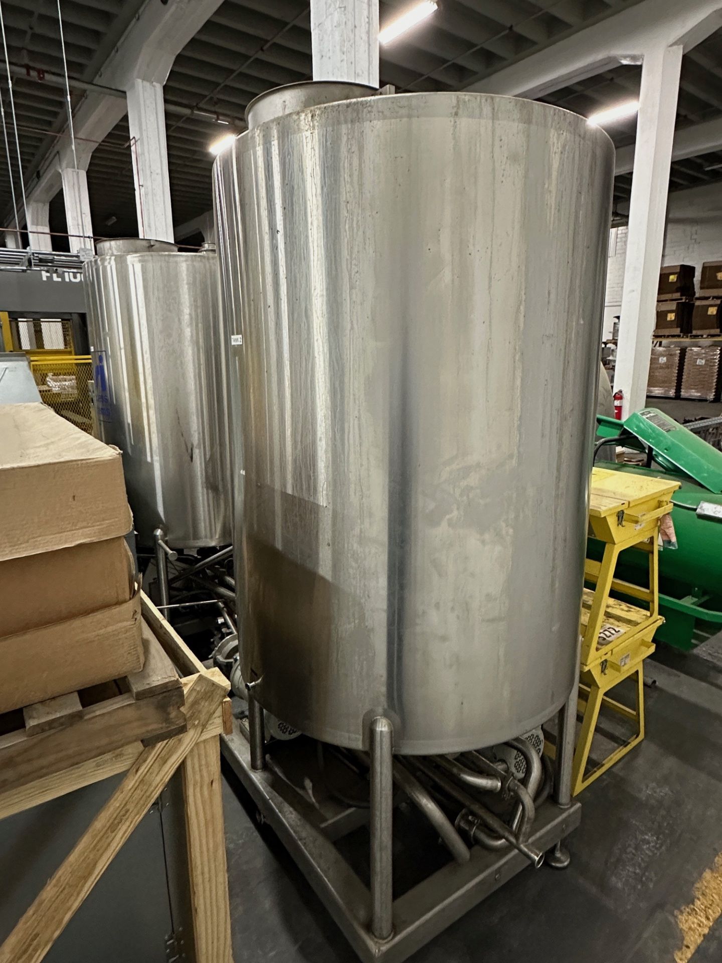 DSI Process Systems Stainless Steel Blending Skid with (2) 500 Gallon Tanks, (2) Ba | Rig Fee $650 - Image 2 of 11