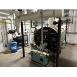 Burnham 70 HP Low Pressure Steam Boiler Model 3L.70.50.GO.WEB with Water Treatment | Rig Fee $4000