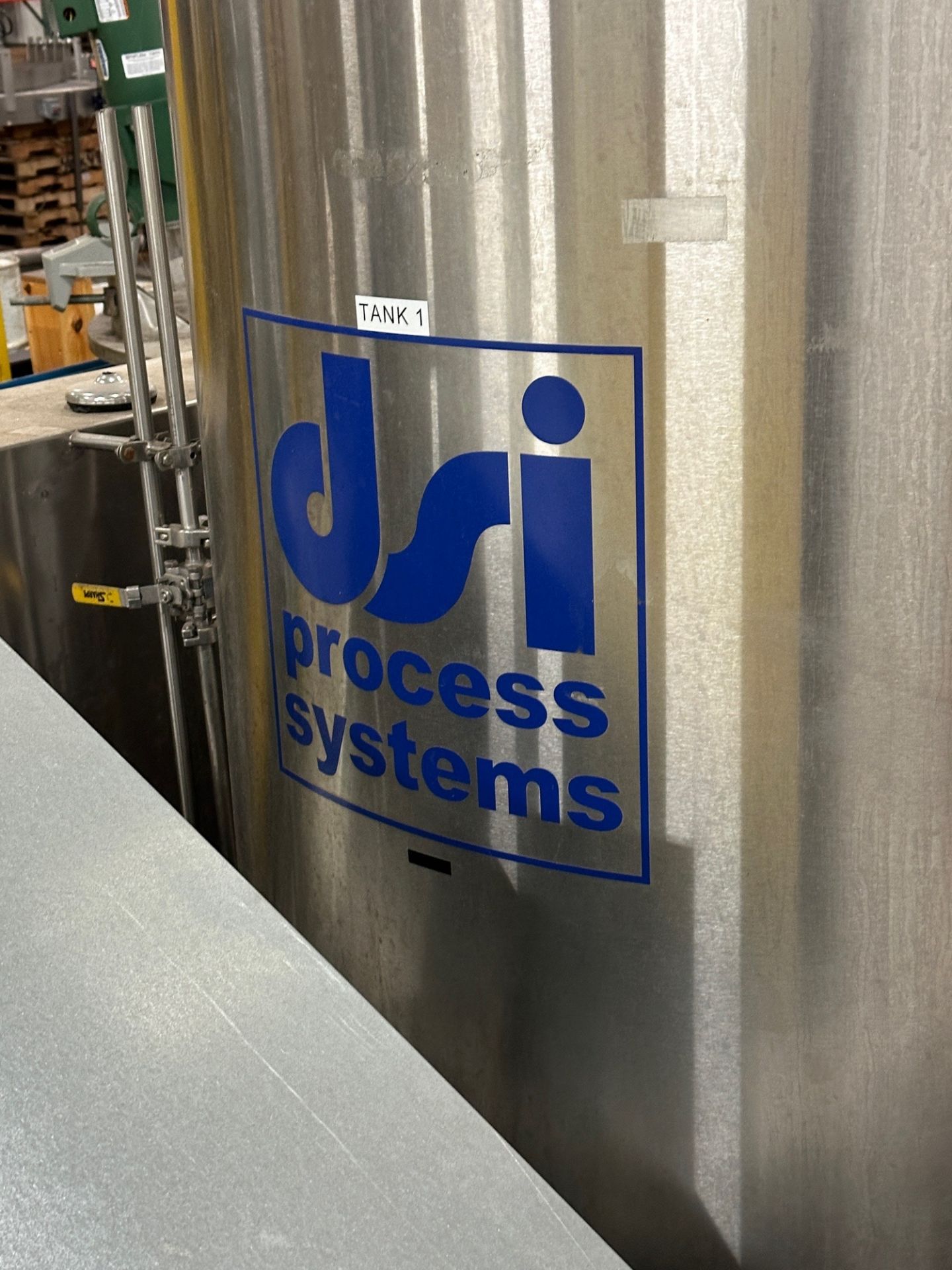 DSI Process Systems Stainless Steel Blending Skid with (2) 500 Gallon Tanks, (2) Ba | Rig Fee $650 - Image 9 of 11