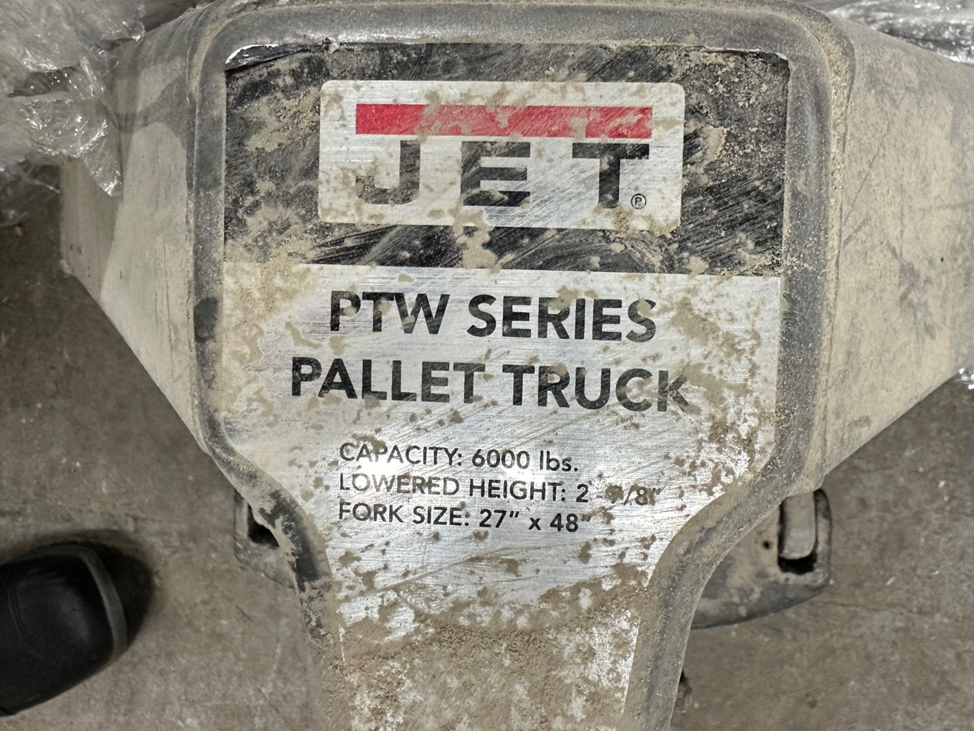 Jet PTW Series 6000 LB Capacity Pallet Truck | Rig Fee $25 - Image 2 of 2