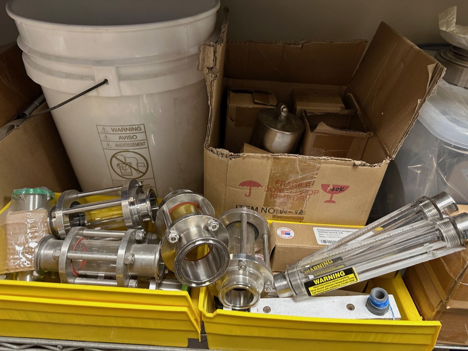 Lot of Assorted Brewing Parts and Fittings Not Individually Lotted (Located Outside | Rig Fee $150 - Image 5 of 7