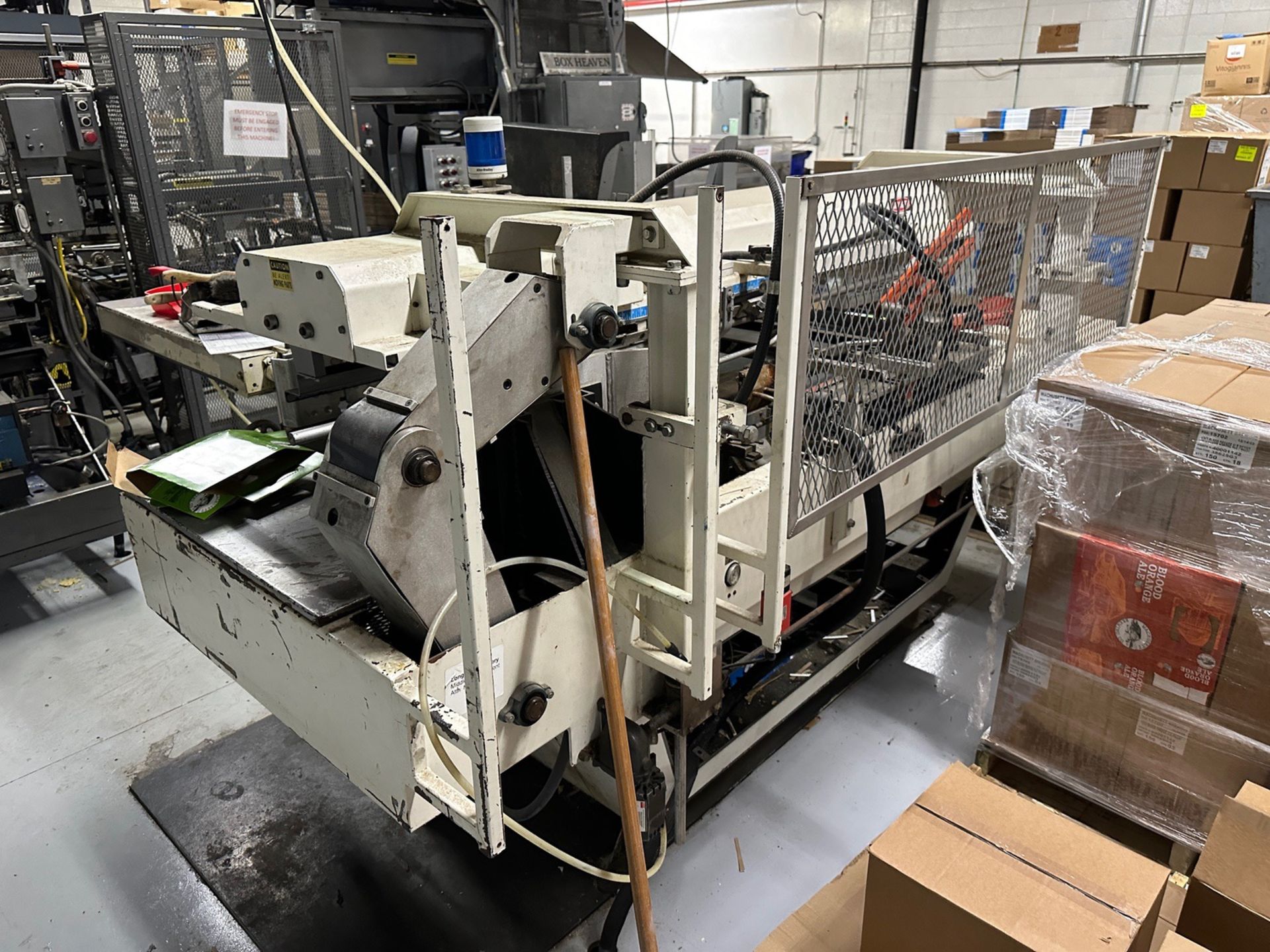 SWF McDowell Model 201 RH Case Erector with Nordson Hot Melt Adhesive Applicator Mo | Rig Fee $1500 - Image 6 of 8