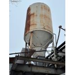 450 BBL Spent Grain Silo Mounted on Approx. 16' x 16' Steel Frame with 15 HP Baldor | Rig Fee $4000