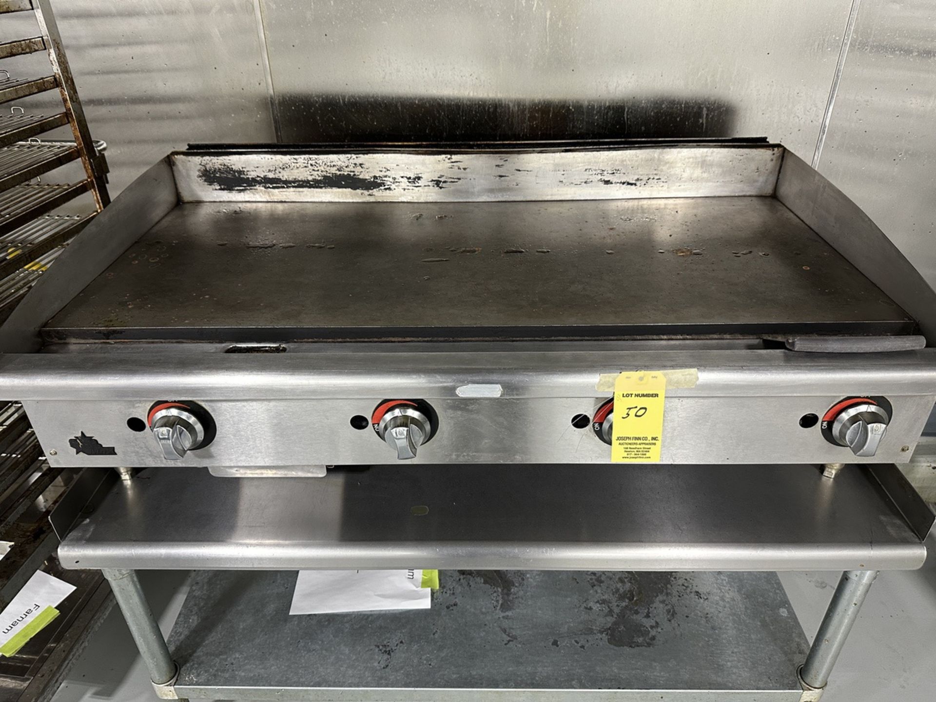 Starmax 4' x 28" Gas Griddle with SS Table | Rig Fee $100 - Bild 2 aus 2