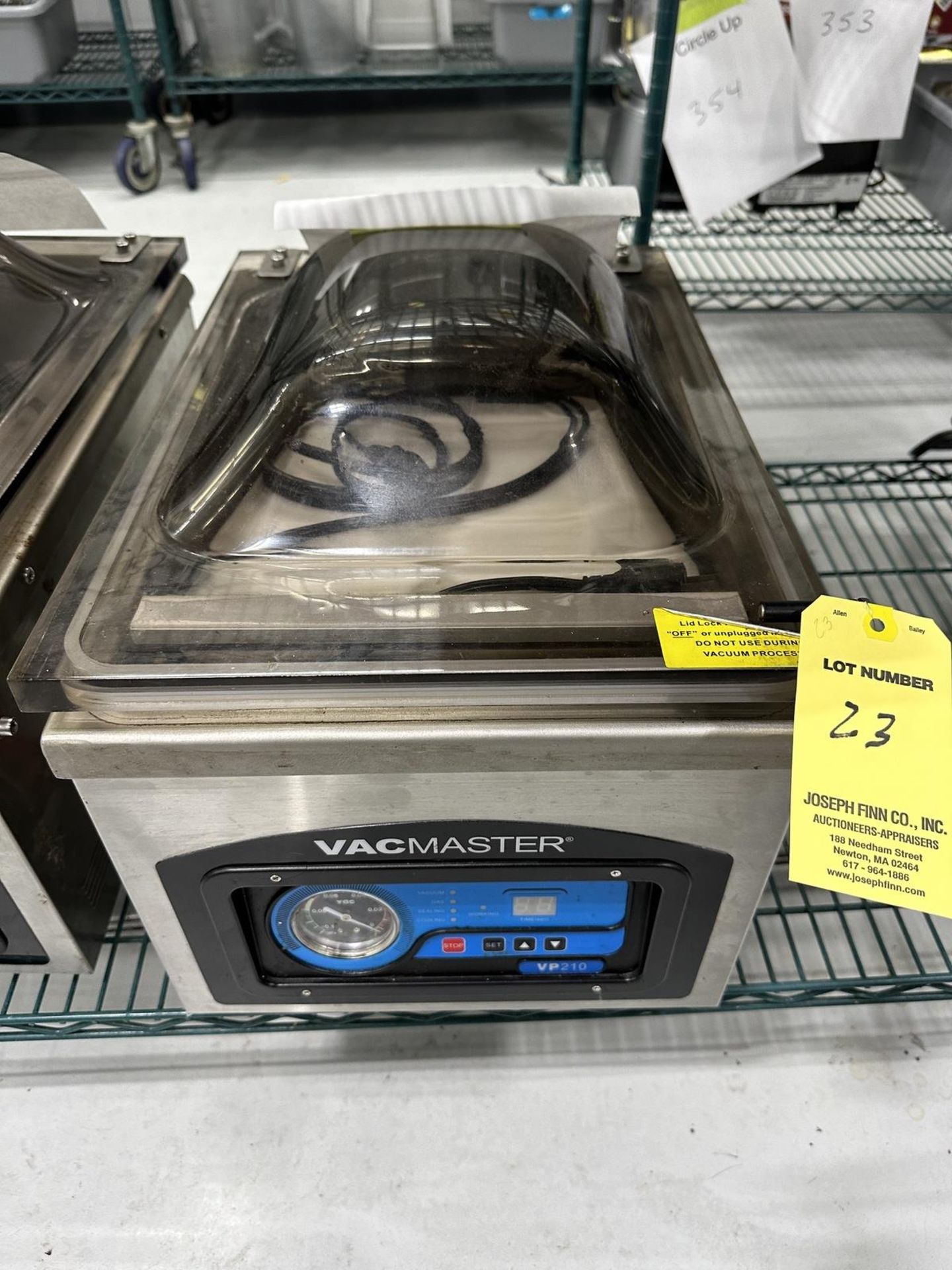 Vacmaster VP215 Vacuum Sealer | Rig Fee $50