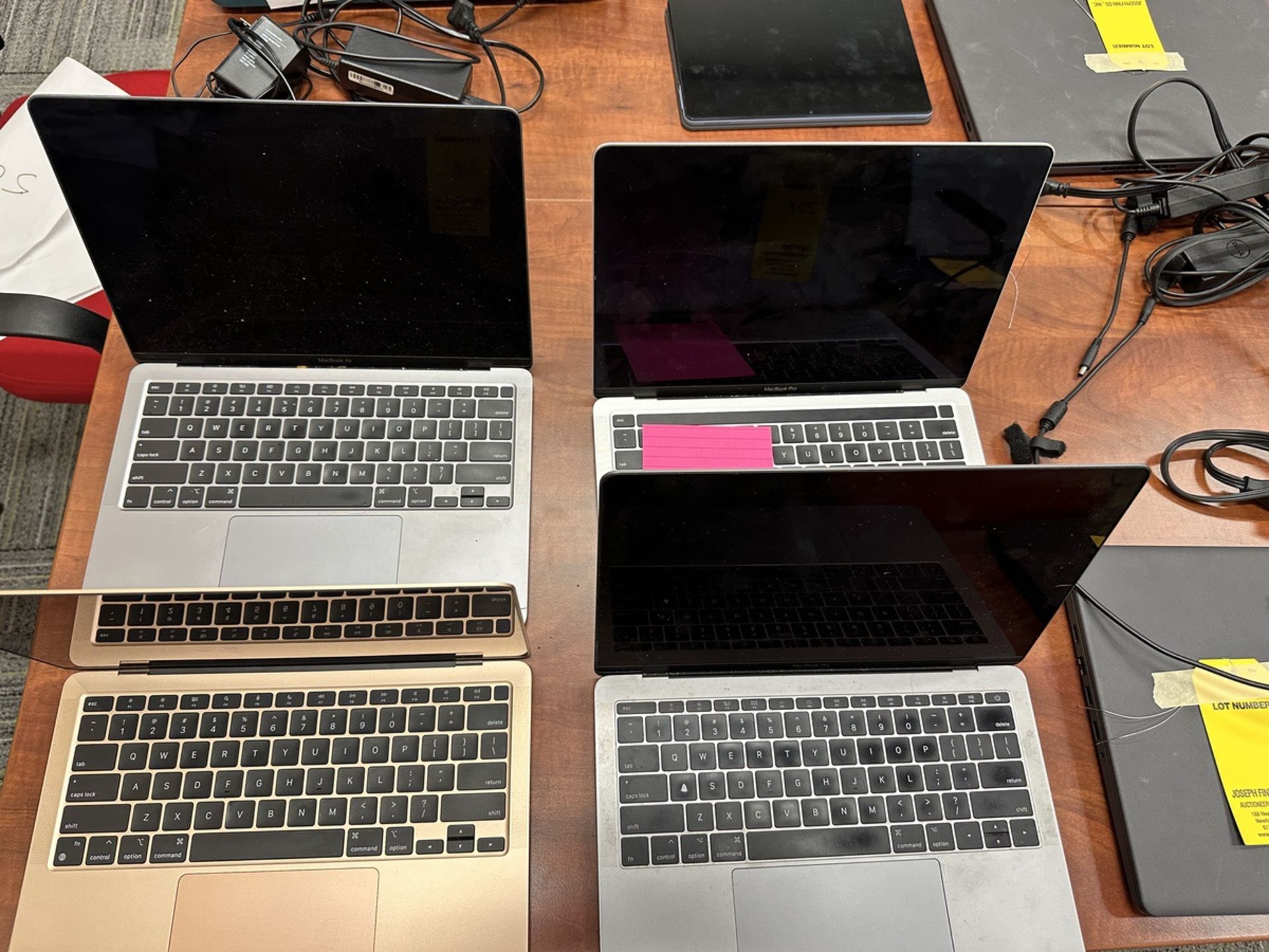 LOT (2) MacBook Air, (2) MacBook Pro's (No Power Cords) | Rig Fee $25 - Image 2 of 2